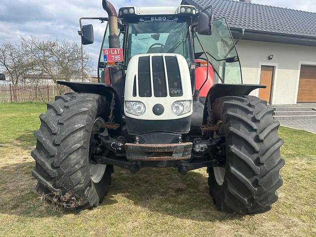 2005 steyr 6170 cvt - vierwielaangedreven landbouwtractor - afbeelding 28 van  35