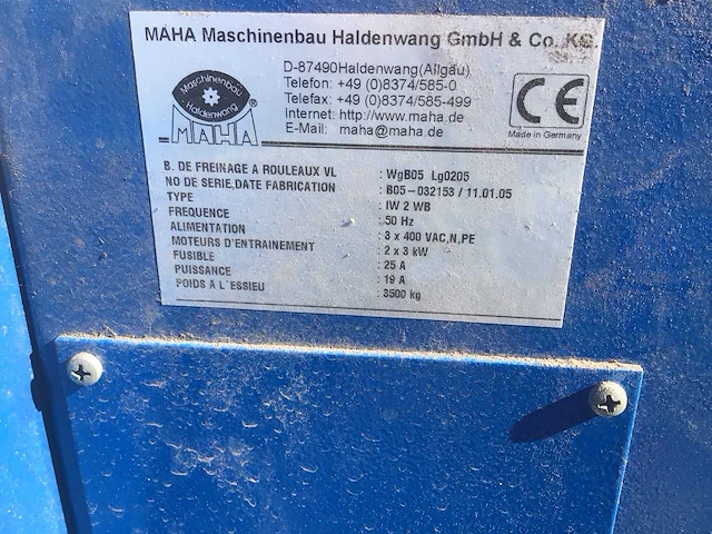 2005 tae iw2wb rembank - afbeelding 7 van  8
