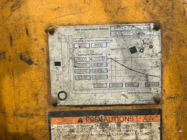 2005 tcm fd30t7 vorkheftruck - afbeelding 8 van  21