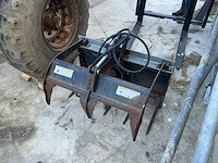 2005 vangaever graafmak met pieken voor bobcat graafbak - afbeelding 11 van  14