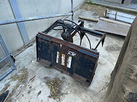 2005 vangaever graafmak met pieken voor bobcat graafbak - afbeelding 1 van  10