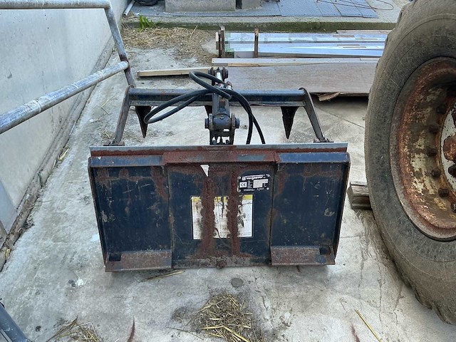 2005 vangaever graafmak met pieken voor bobcat graafbak - afbeelding 6 van  10