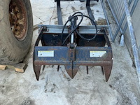 2005 vangaever mestklauw met pieken voor bobcat graafbak klein model - afbeelding 7 van  12