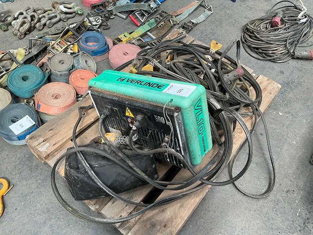 2005 verlinde vl10 elektrische kettingtakel met loopkatten - afbeelding 1 van  8