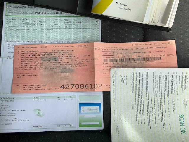 2005 volkswagen touran personenauto - afbeelding 38 van  43