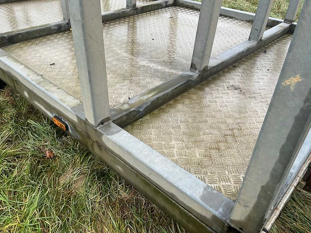 2005 waroquier 3.27 plateau aanhangwagen - afbeelding 3 van  14