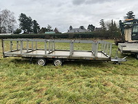 2005 waroquier 3.27 plateau aanhangwagen - afbeelding 8 van  14