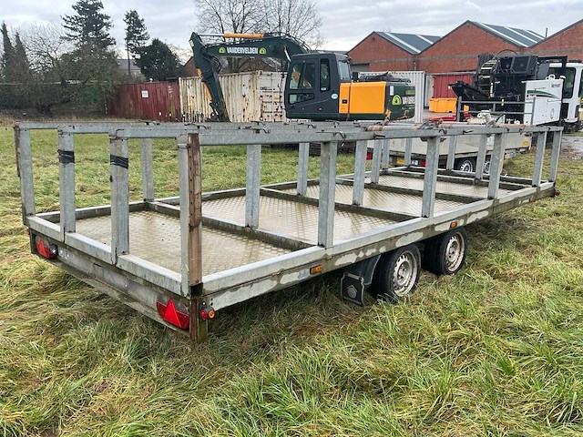2005 waroquier 3.27 plateau aanhangwagen - afbeelding 9 van  14