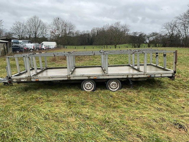 2005 waroquier 3.27 plateau aanhangwagen - afbeelding 12 van  14
