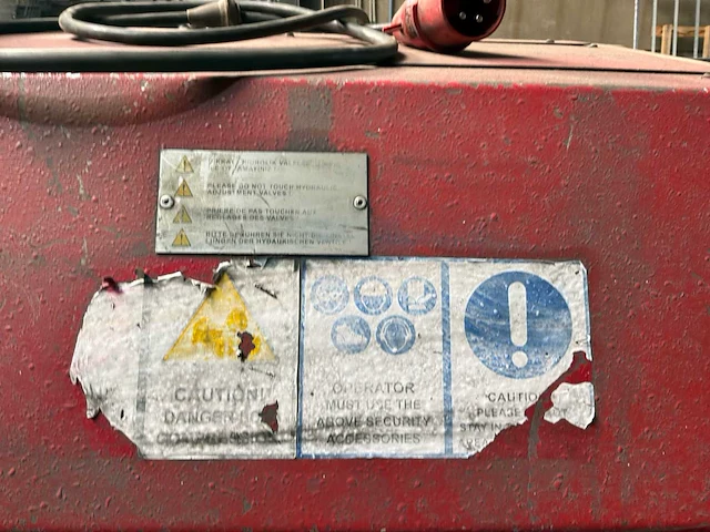 2006 akyapak model: apk 81 roller bending machine / roller bending machine - 3-roller hydraulische buigmachine – 5,5 kw + veel rollers - afbeelding 17 van  18