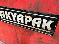 2006 akyapak model: apk 81 roller bending machine / roller bending machine - 3-roller hydraulische buigmachine – 5,5 kw + veel rollers - afbeelding 2 van  18