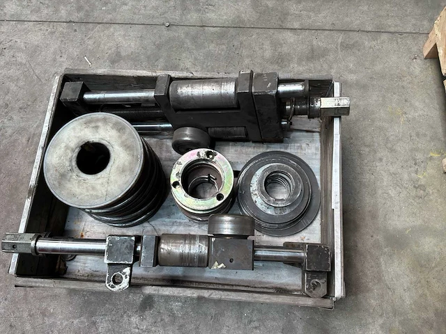2006 akyapak model: apk 81 roller bending machine / roller bending machine - 3-roller hydraulische buigmachine – 5,5 kw + veel rollers - afbeelding 6 van  18