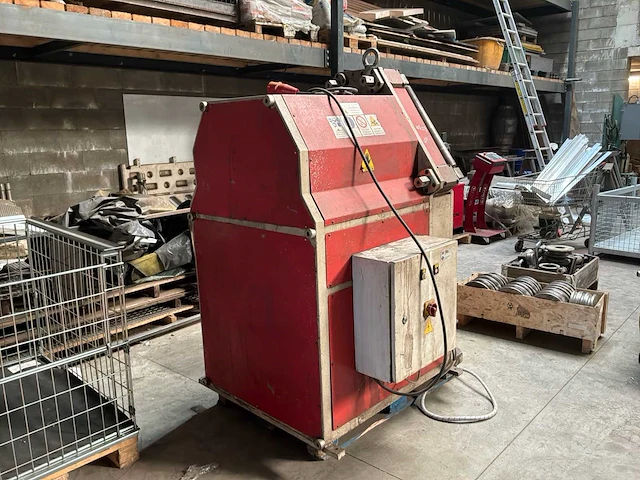 2006 akyapak model: apk 81 roller bending machine / roller bending machine - 3-roller hydraulische buigmachine – 5,5 kw + veel rollers - afbeelding 13 van  18