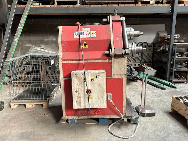 2006 akyapak model: apk 81 roller bending machine / roller bending machine - 3-roller hydraulische buigmachine – 5,5 kw + veel rollers - afbeelding 14 van  18