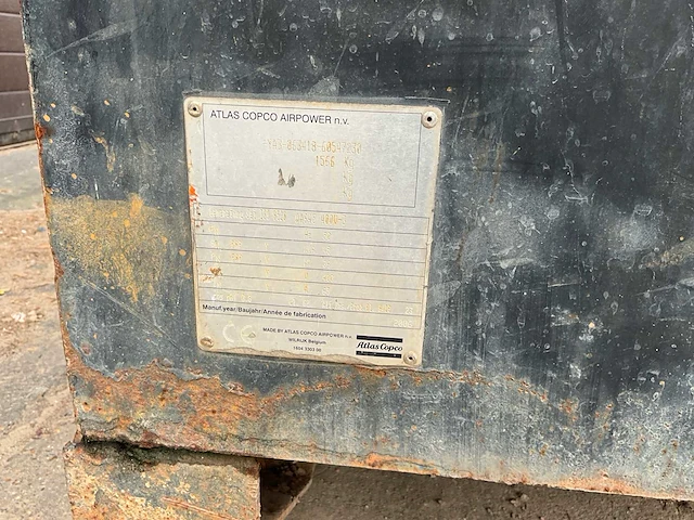 2006 atlas copco cq1002 qas45 stroomgenerator - afbeelding 7 van  15