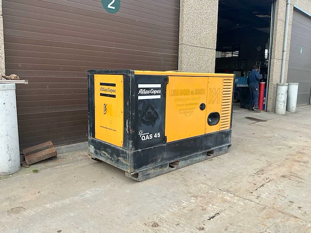2006 atlas copco cq1002 qas45 stroomgenerator - afbeelding 9 van  15