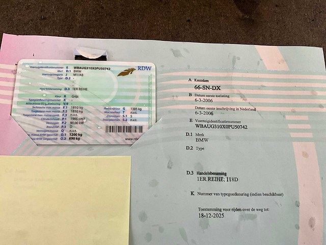 2006 bmw 118d personenauto - afbeelding 13 van  20