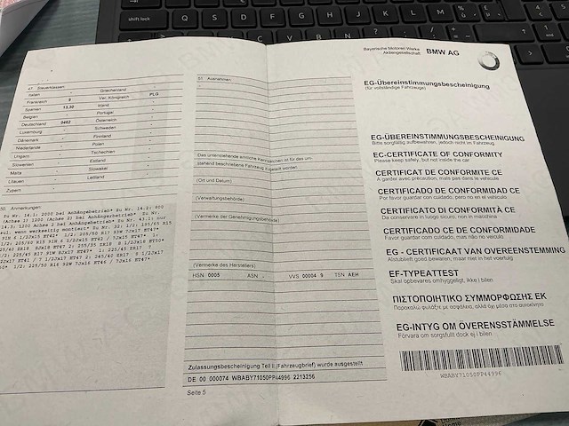 2006 bmw 3 cabrio personenauto - afbeelding 19 van  27