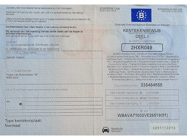 2006 bmw 320i - personenauto - afbeelding 36 van  43