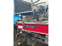 2006 bocker. junior hd 24-07. verhuislift op enkelas aanhangwagen - afbeelding 3 van  8