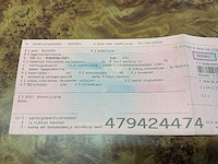 2006 bocker. junior hd 24-07. verhuislift op enkelas aanhangwagen - afbeelding 6 van  8