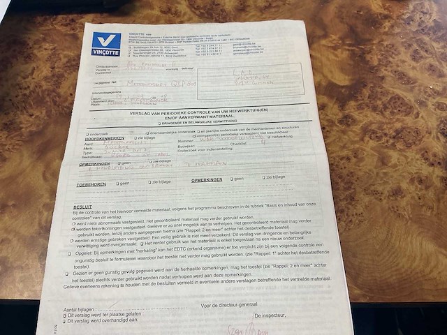 2006 bocker. junior hd 24-07. verhuislift op enkelas aanhangwagen - afbeelding 8 van  8