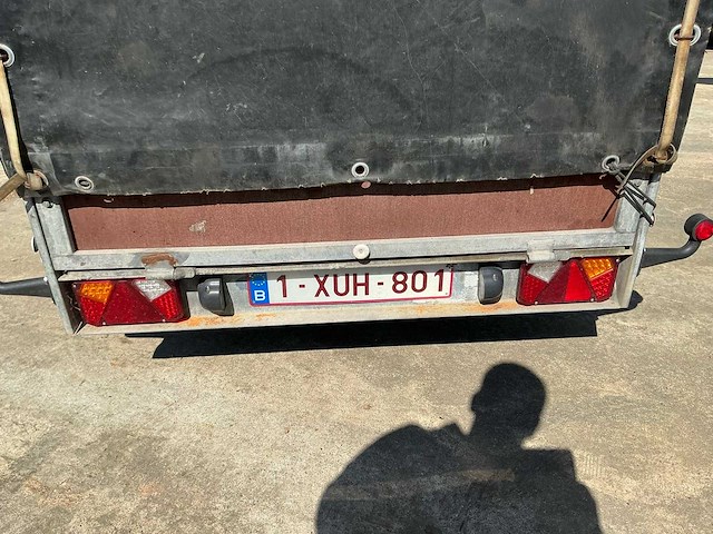 2006 bw trailers dubbel asser geremd bwt200 aanhangwagen - afbeelding 5 van  32