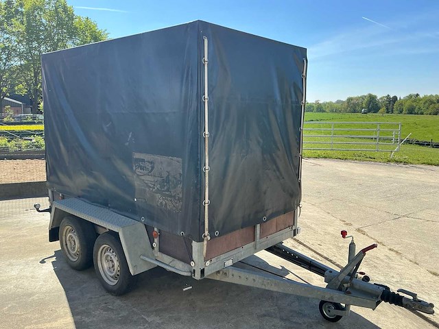 2006 bw trailers dubbel asser geremd bwt200 aanhangwagen - afbeelding 30 van  32