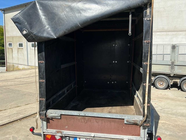 2006 bw trailers dubbel asser geremd bwt200 aanhangwagen - afbeelding 4 van  20