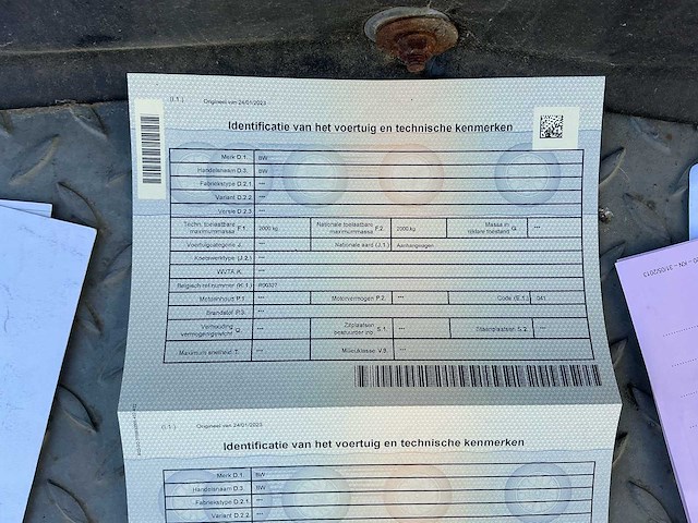 2006 bw trailers dubbel asser geremd bwt200 aanhangwagen - afbeelding 13 van  20