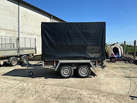2006 bw trailers dubbel asser geremd bwt200 aanhangwagen - afbeelding 9 van  20