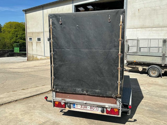 2006 bw trailers dubbel asser geremd bwt200 aanhangwagen - afbeelding 17 van  20