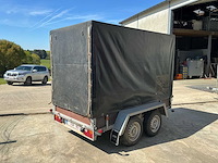 2006 bw trailers dubbel asser geremd bwt200 aanhangwagen - afbeelding 18 van  20