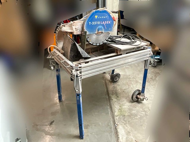 2006 carat t-3510 laser zaagtafel steen - functioneel - afbeelding 1 van  9