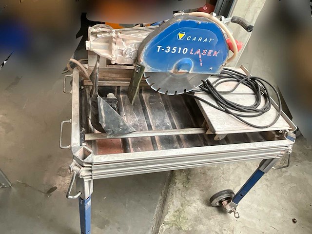 2006 carat t-3510 laser zaagtafel steen - functioneel - afbeelding 2 van  9