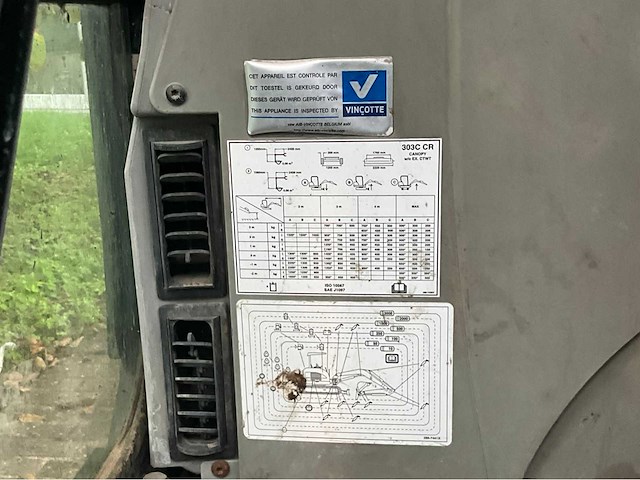 2006 caterpillar 303c cr - minigraafmachine - afbeelding 33 van  43