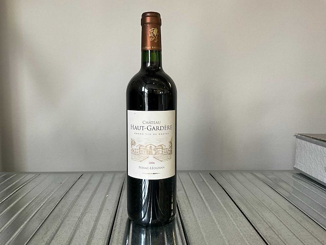 2006 château haut-gardère grand vin de graves rode wijn (5x) - afbeelding 1 van  3