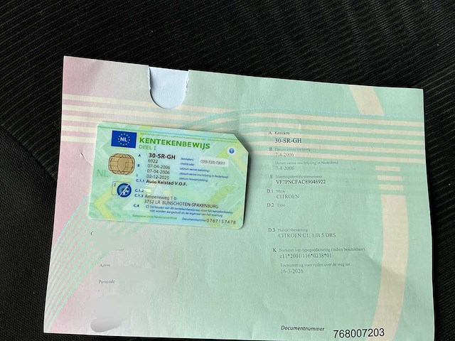 2006 citroen c1 personenauto - afbeelding 10 van  19