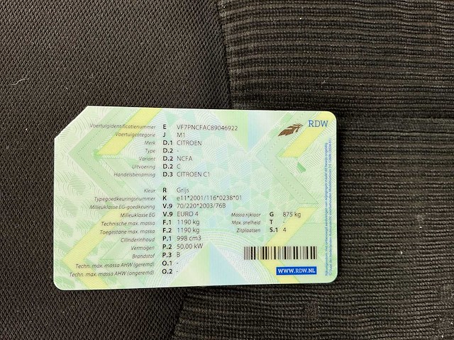 2006 citroen c1 personenauto - afbeelding 14 van  20