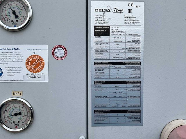 2006 climaveneta dt150-22 shiller - afbeelding 7 van  7