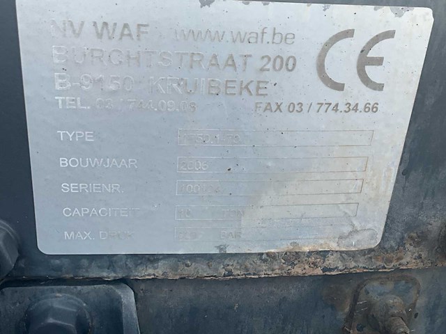2006 daf ae55 lf-15 open bak - kipper - afbeelding 21 van  29