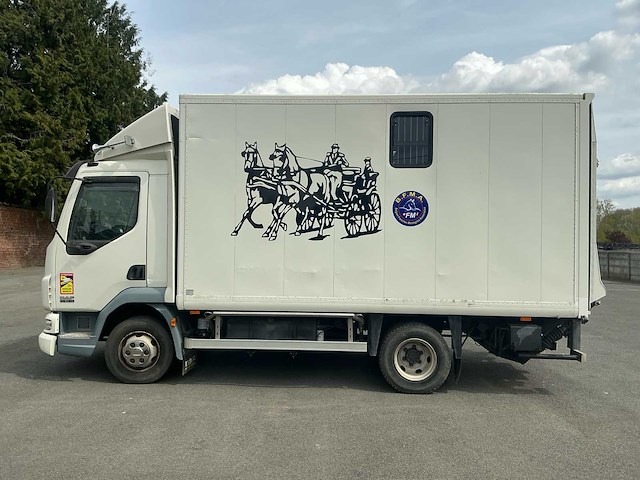 2006 daf lf45 vrachtwagen paardentransport - afbeelding 3 van  48