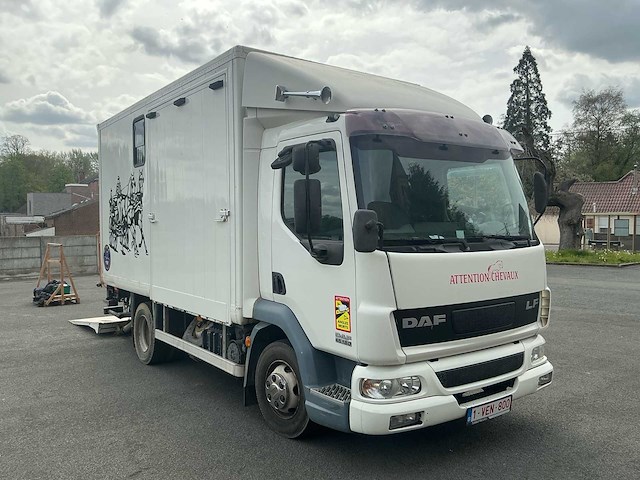 2006 daf lf45 vrachtwagen paardentransport - afbeelding 23 van  48