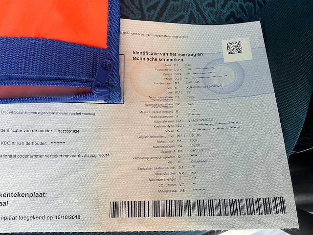 2006 daf lf45 vrachtwagen paardentransport - afbeelding 37 van  48