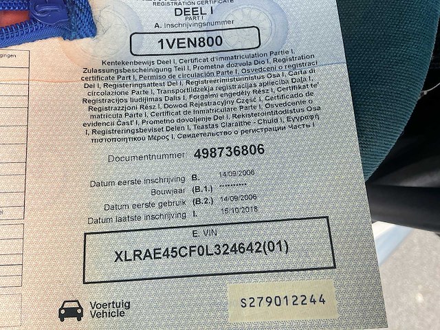 2006 daf lf45 vrachtwagen paardentransport - afbeelding 38 van  48