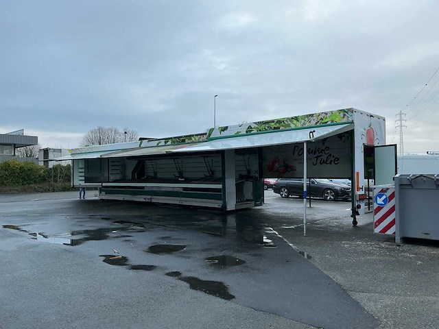 2006 dede uitschuifbaar marktkraam oplegger - afbeelding 4 van  32