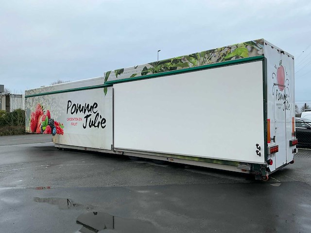 2006 dede uitschuifbaar marktkraam oplegger - afbeelding 23 van  32