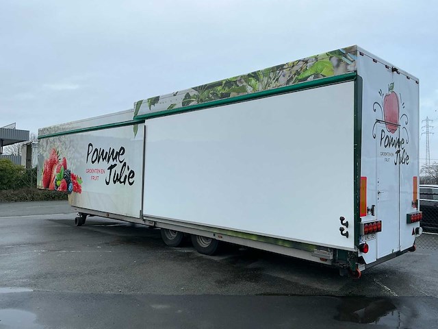 2006 dede uitschuifbaar marktkraam oplegger - afbeelding 30 van  32