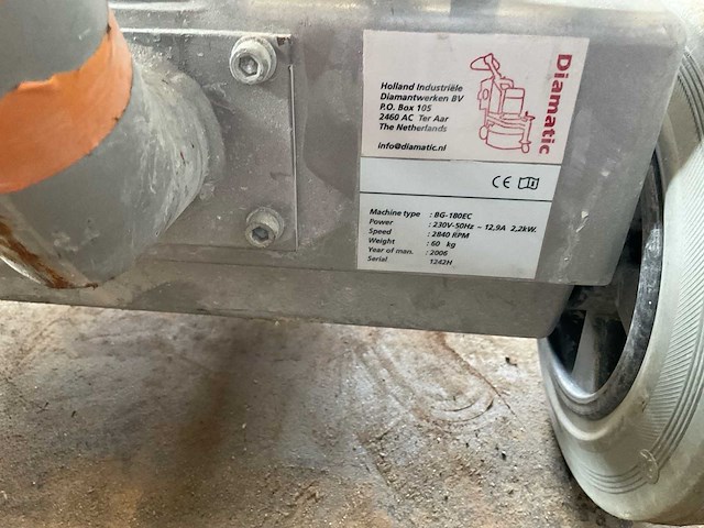 2006 diamatik bg 180ec kantenslijper - afbeelding 5 van  5