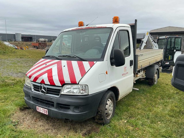 2006 fiat ducato 3 zijdelingse kipper van scatollini bedrijfswagen - afbeelding 1 van  40